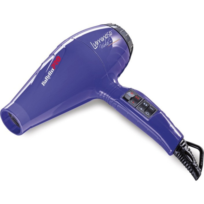 Фен BABYLISS PRO Luminoso Viola Ionic BAB6350IPE